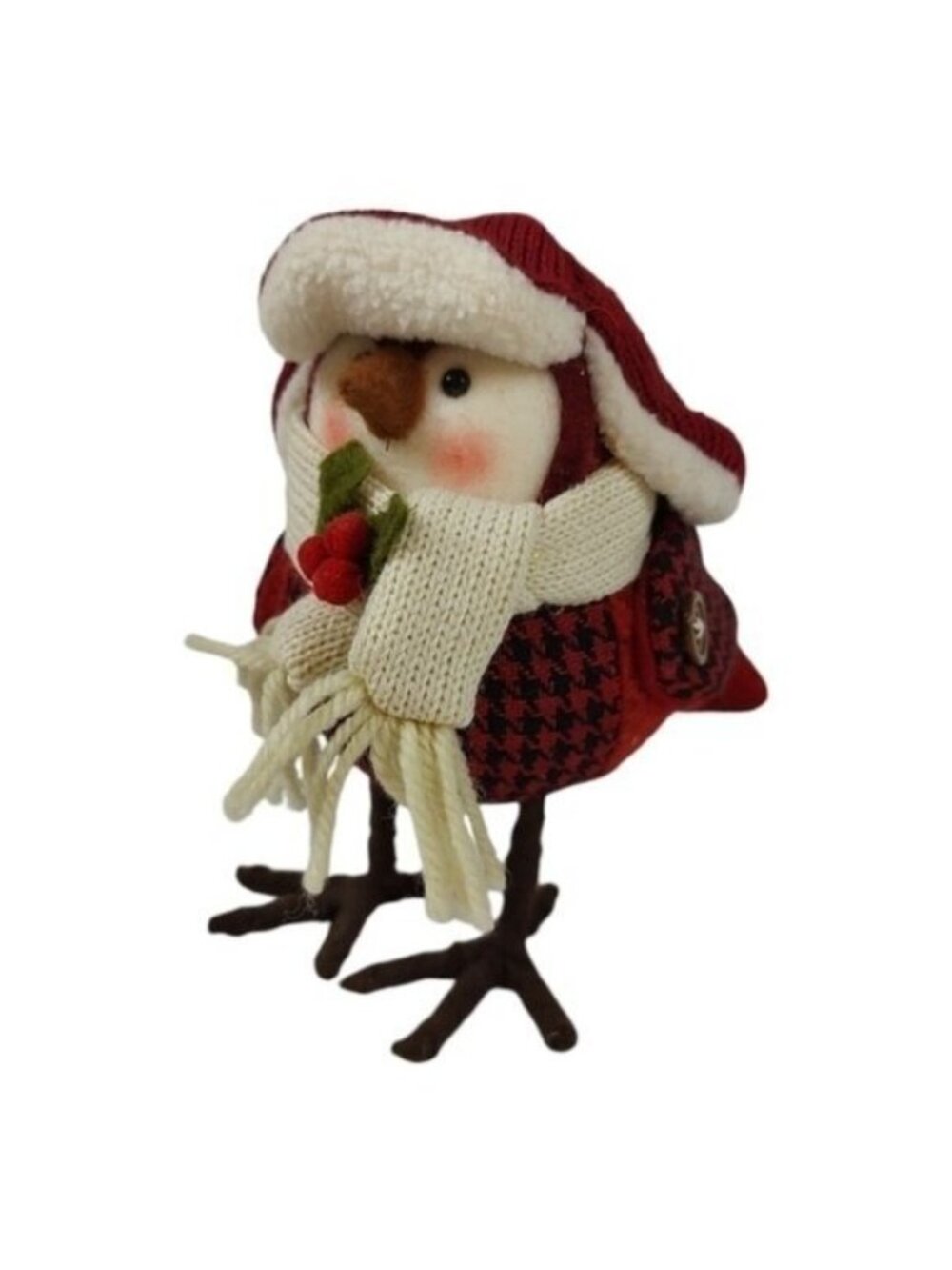 Target Featherly Friends Houndstooth Fabric Felt Spitz Bird 2013